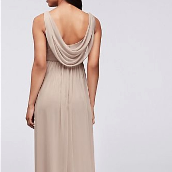 David's Bridal Dress - Champagne F15933 - Picture 3 of 7